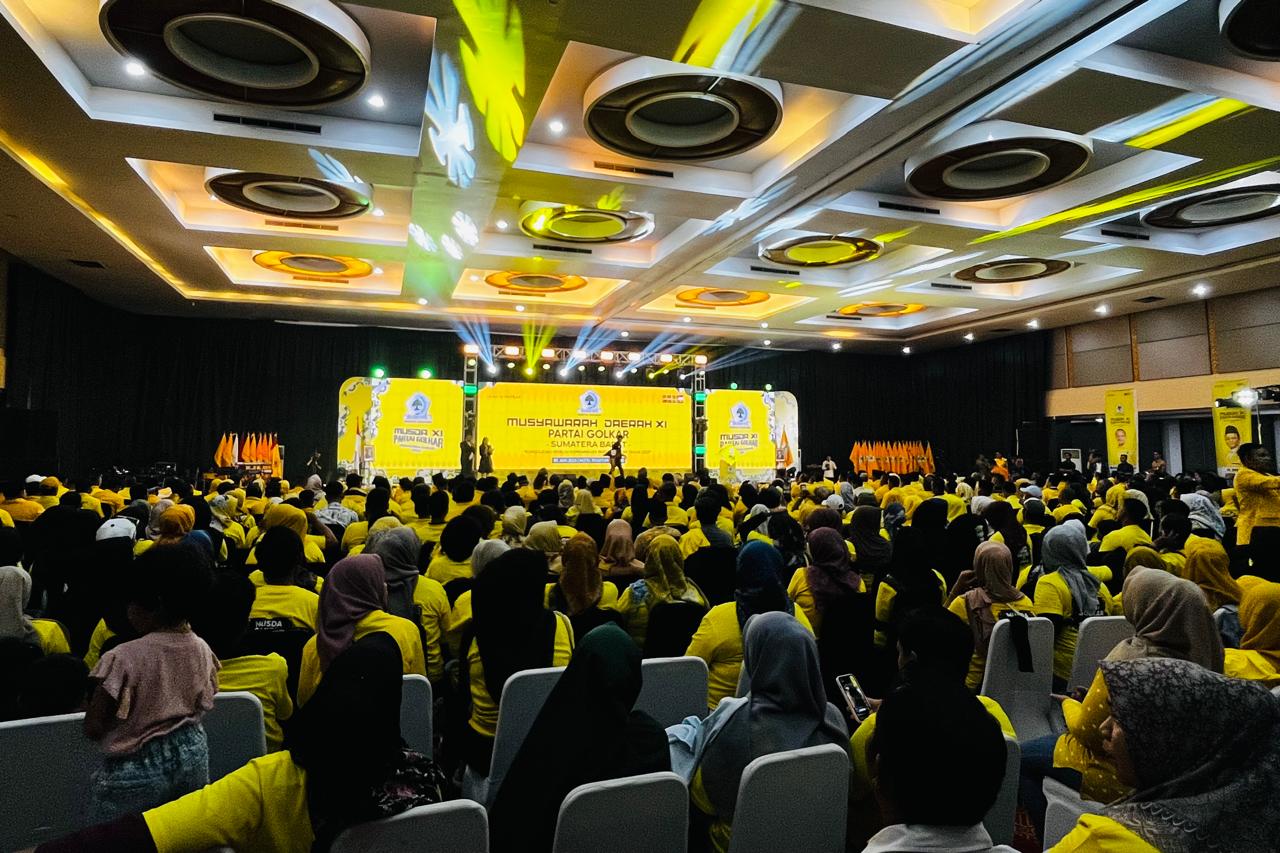 khairunas-terpilih-aklamasi,-musda-xi-golkar-sumbar-tegaskan-konsolidasi-dan-target-menang-pemilu-2029