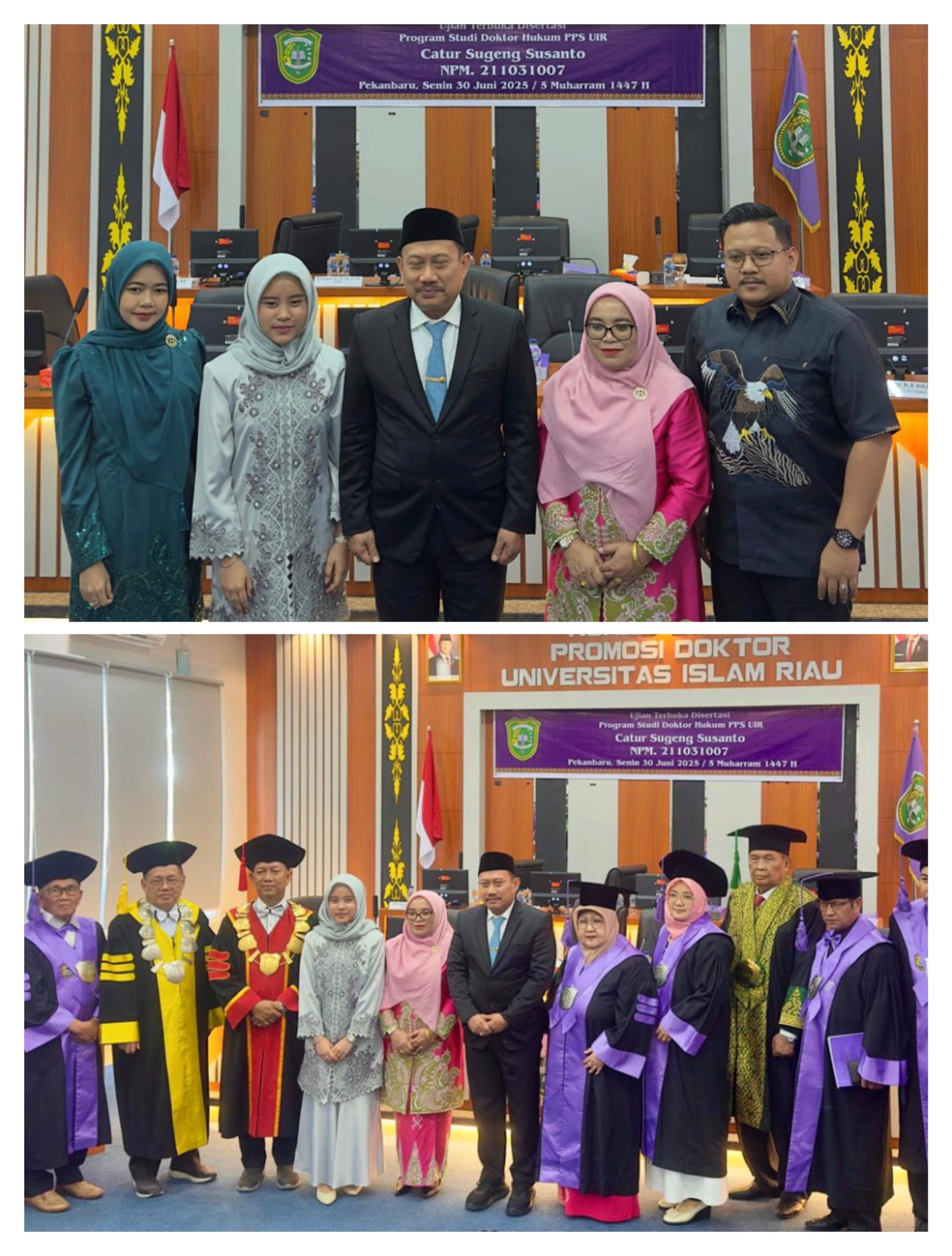 mantan-bupati-kampar-catur-sugeng-susanto-raih-gelar-doktor-dengan-pujian-di-uir