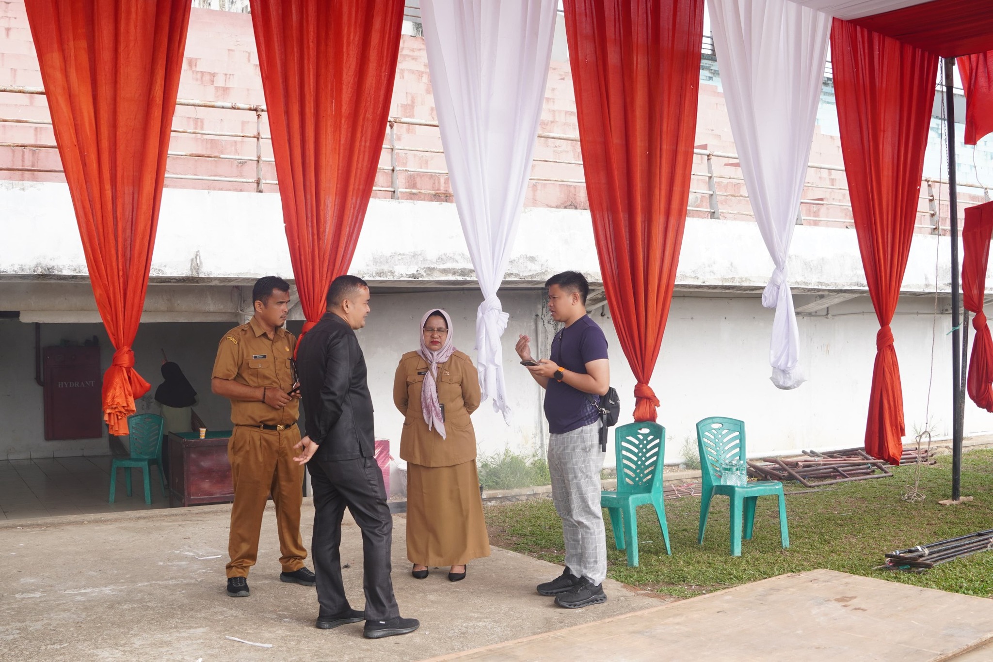 pastikan-kesiapan,-tim-protokol-kemenpora-tinjau-venue-parade-talenta-atlet-dharmasraya