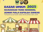 kejurnas-tenis-senior-tdp-piala-kapolda-2025-ada-bazar-kuliner,-simak-infonya!