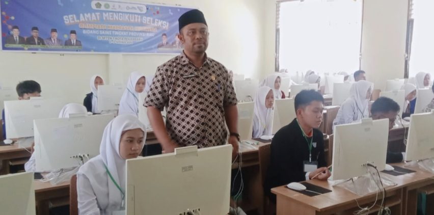 mtsn-1-pekanbaru-tempat-pelaksanaan-omi-riau-2025,-agus-salim-:-fasilitas-cukup-lengkap