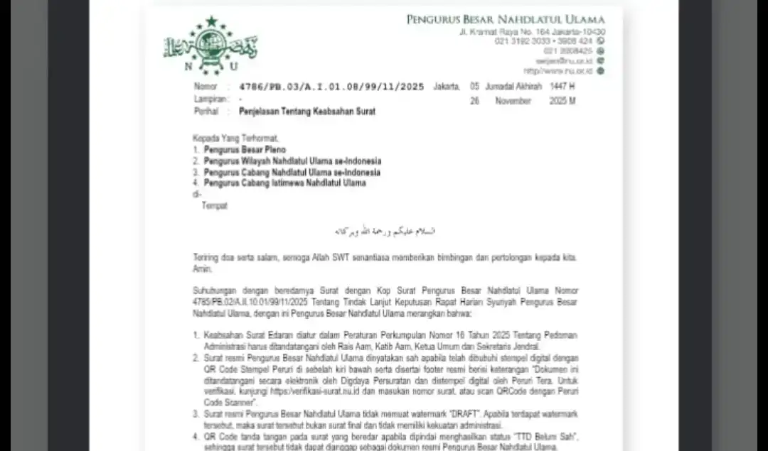 tanpa-validasi-digital,-waketum-amin-said-husni:-surat-yang-beredar-dipastikan-bukan-surat-resmi-pbnu