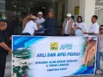 akli-bersama-apei-sumbar-sumbangkan-instalasi-listrik-untuk-huntara-di-kapalo-koto