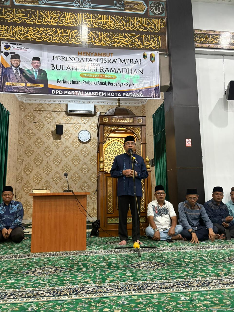 sambut-isra’-mi’raj-dan-bulan-ramadhan-1447-h,-nasdem-padang-dukung-smart-surau