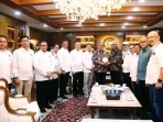audensi-dengan-pwi-pusat,-ahmad-muzani:-hati-saya-masih-wartawan