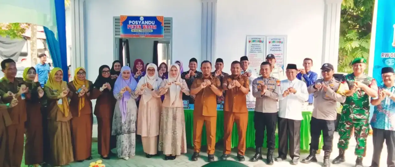 wali-kota-pekanbaru-resmikan-posyandu-pucuk-wangi,-layanan-kesehatan-berbasis-masyarakat