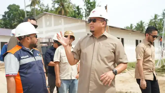 siap-diresmikan-25-januari,-andre-rosiade:-huntara-korban-banjir-di-batang-anai-segera-dihuni