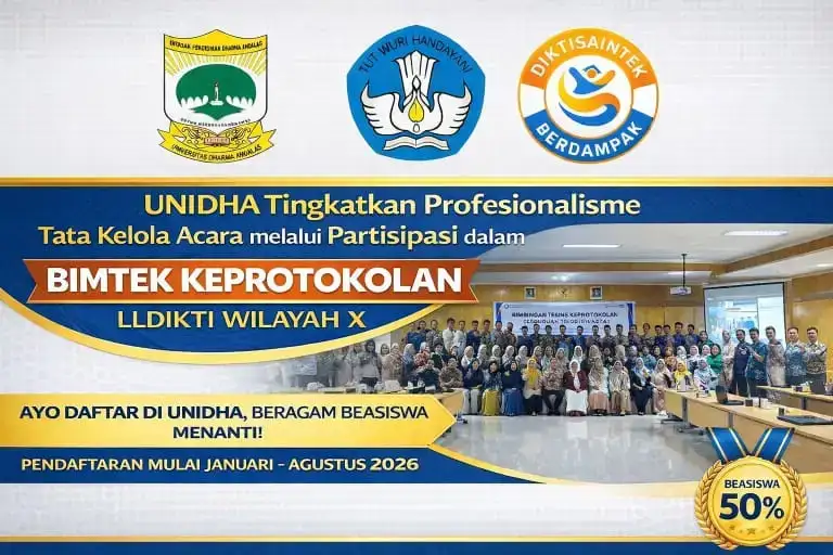 unidha-ikuti-bimtek-keprotokolan-pts-yang-diselenggarakan-oleh-ll-dikti-wilayah-x
