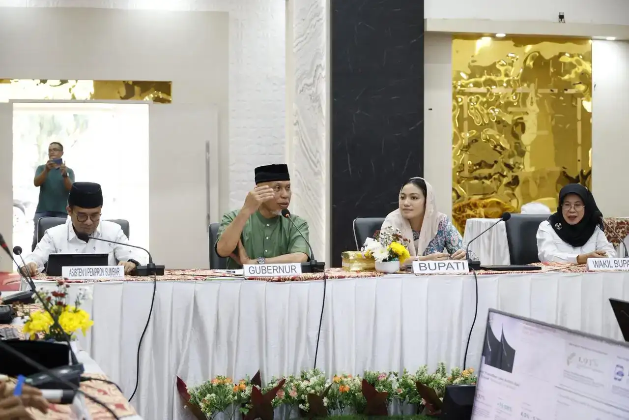 perkuat-sinkronisasi-program,-gubernur-mahyeldi-pimpin-rakor-pemprov-sumbar-dan-pemkab-dharmasraya