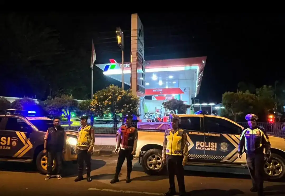 antisipasi-balap-liar,-polres-pessel-gelar-patroli-di-painan,-sago-dan-carocok