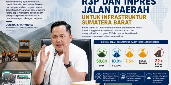 doni-harsiva-yandra-soroti-jalan-rusak-sumbar,-dorong-optimalisasi-r3p-dan-inpres-jalan-daerah