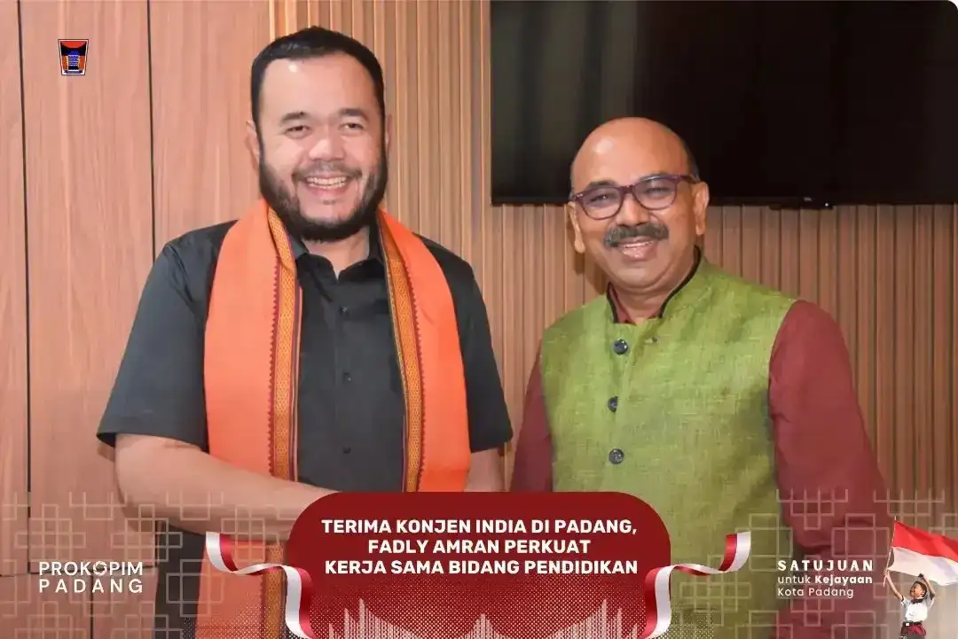 wako-fadly-amran-terima-kunjungan-konjen-india,-peluang-beasiswa-pelajar-kota-padang