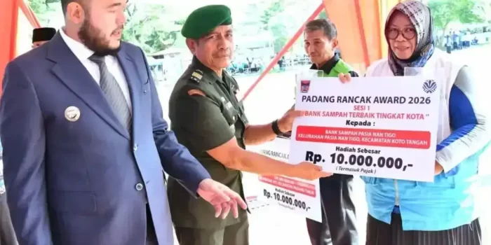 padang-rancak-award-2026,-bank-sampah-pasie-nan-tigo-raih-penghargaan-terbaik