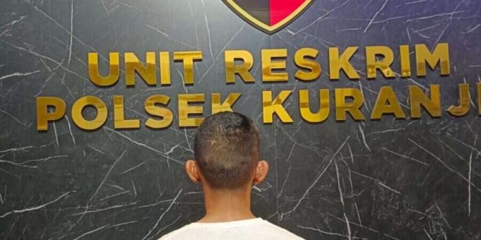 polsek-kuranji-tangkap-pria-pencuri-televisi-di-padang