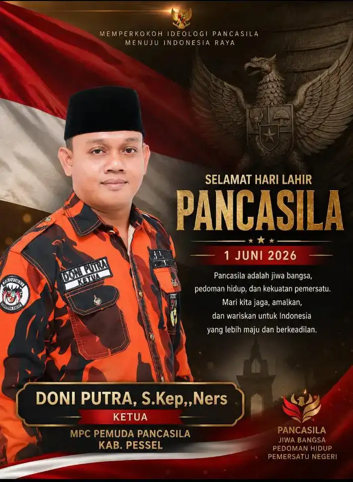 doni-putra-:-momen-hari-lahir-pancasila-ajak-generasi-muda-jaga-nilai-luhur