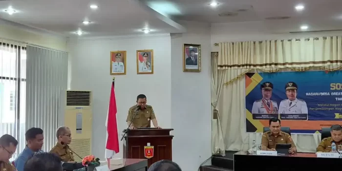 kreativitas-ekonomi-lokal,-pemprov-sumbar-luncurkan-nagari-creative-hub-di-agam
