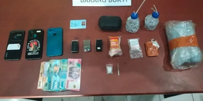 berantas-peredaran-narkoba,-satresnarkoba-polres-pariaman-tangkap-empat-pengguna-sabu