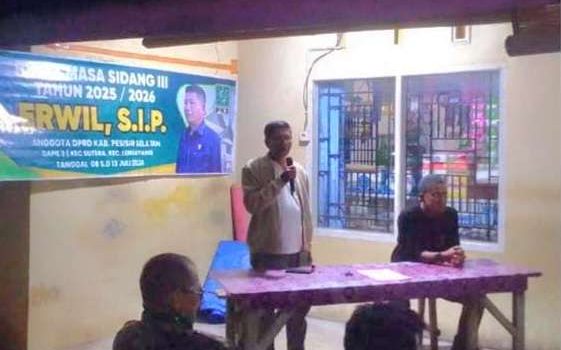 serap-aspirasi-pemuda,-erwil,-s.ip-reses-di-koto-merapak-nagari-koto-nan-tigo-surantih