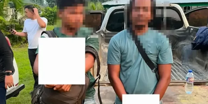 polda-sumbar-tangkap-dua-pelaku-penambangan-emas-ilegal-di-solok-selatan