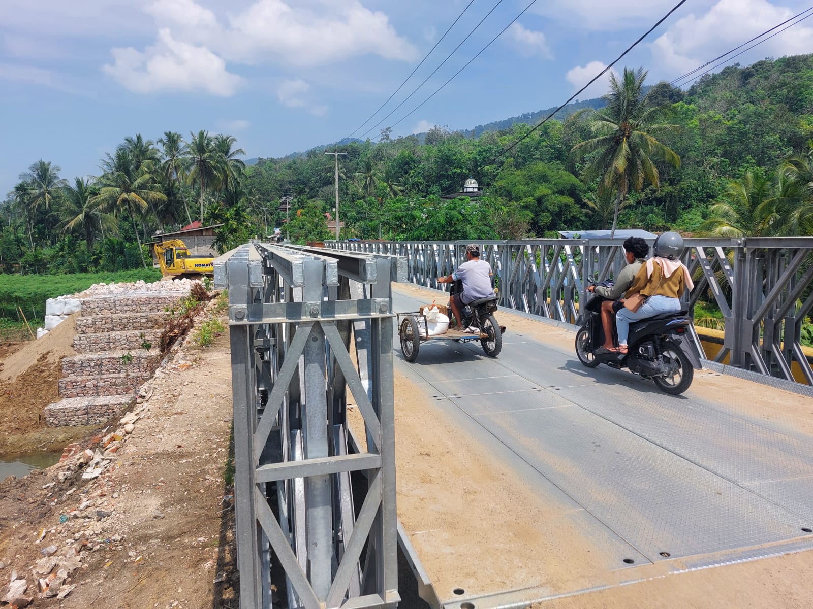 implementasi-dana-tkd-pemprov-sumbar-pulihkan-akses-tanah-datar–sijunjung,-ekonomi-warga-kembali-bergerak