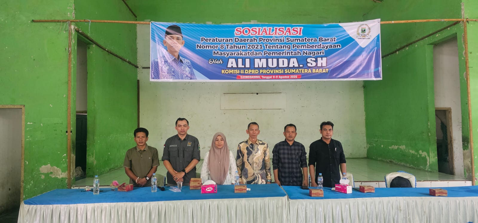 ali-muda-sosialisasikan-perda-pemberdayaan-masyarakat-dan-pemerintahan-nagari-di-lembah-melintang-pasbar