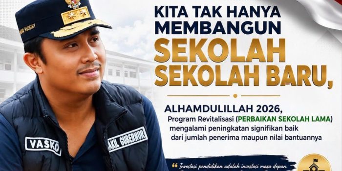 wagub-vasko:-pemerintah-perluas-revitalisasi-sekolah,-920-satuan-pendidikan-di-sumbar-dapat-bantuan-pada-2026