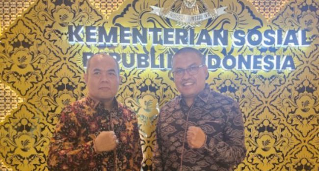 perkuat-mutu-kesiapsiagaan-bencana-lewat-aplikasi-sapilin,-sekda-sumbar-temui-dirjen-linjamsos
