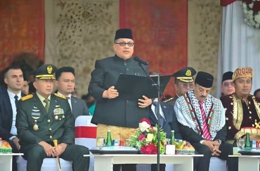 muhidi-bacakan-ikrar-hari-kesaktian-pancasila,-momentum-hari-jadi-ke-81-sumbar-makin-bermakna