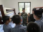 Danrem 032/WBR Brigjen TNI Aji Mimbarno meresmikan renovasi Panti Asuhan Darul Funun El-Abbasiyah di Limapuluh Kota.